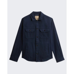 Woolrich Heren linen blend safari overshirt g