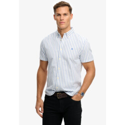 Superdry Oxford overhemd ss dessin
