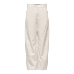 Jacqueline de Yong Jdyselma hw barrel pants beige