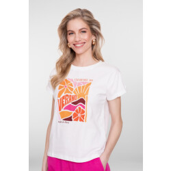 Geisha T-shirt ''verano'' off-white