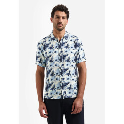 No Excess Heren overhemd 31460340 030 blue