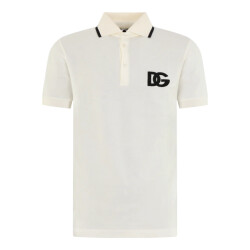 Dolce and Gabbana Heren d&g logo poloshirt /zwart