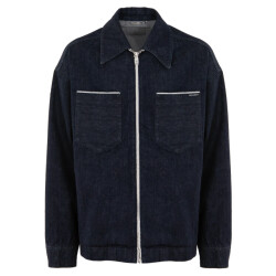 Dolce and Gabbana Heren selvedge denim zipper