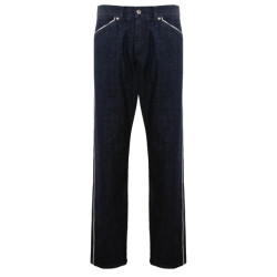 Dolce and Gabbana Heren selvedge denim brandedtag blau