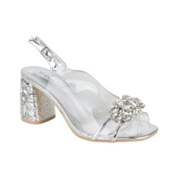 Laura Vita Marlen 03 argent dames sandalen gekleed