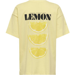 Only Onlvivvi s/s lovely top jrs sunlight/lemon exoti