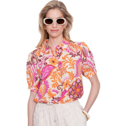 Geisha Blouse orange