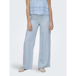 Only onlcharis life pull up tie pants wv 15363959 light blue denim