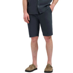 No Excess Short chino jacquard uni dark steel
