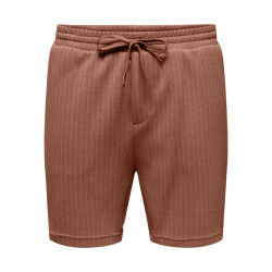 Only & Sons onstrey life reg frml shorts 22038096 rustic brown
