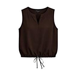 Elvira Collections Top abby dark brown
