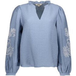 Only Onlnew malou ls emb top wvn cs licht