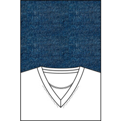 Baileys Pullover v-neck pullover 14gg single 520065/65