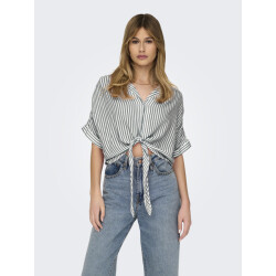 Only Onlpaula life s/s tie shirt wvn noo