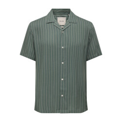 Only & Sons Onswade life ss viscose shirt otl
