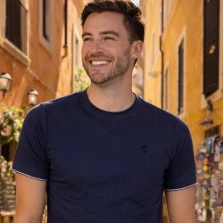 Q1905 T-shirt dronten donker