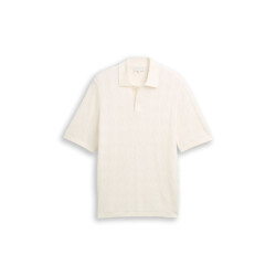 Tom Tailor Polo ss off-white