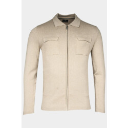 Baileys Vest full zip cardigan flat knit c 512071/825