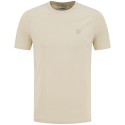 Lyle and Scott Super fine t-shirt zand