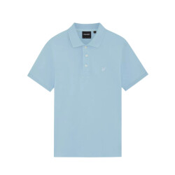 Lyle and Scott Super fine polo licht