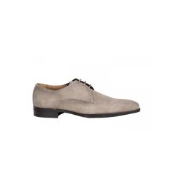 Giorgio 38202 beige suède veterschoen met rubber zool
