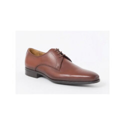 Giorgio 38202 bruin leren veterschoen met rubber zool