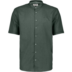 No Excess Shirt short sleeve granddad with li dark steel