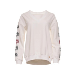 Maicazz Talan sweatshirt su26.80.035 off white