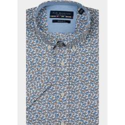 R.B. Boston Overhemd korte mouw heren marshall ss button down 616670/617