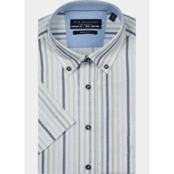 R.B. Boston Overhemd korte mouw heren marshall ss button down 616670/76