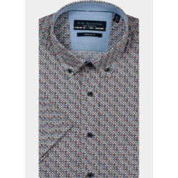 R.B. Boston Overhemd korte mouw heren marshall ss button down 616670/301