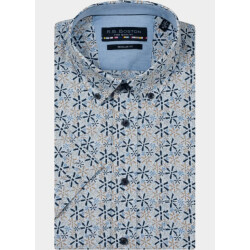 R.B. Boston Overhemd korte mouw heren marshall ss button down 616670/608