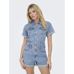 Only Onlcastel s/s dnm playsuit azg