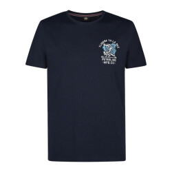 Petrol Industries Men t-shirt ss classic print navy