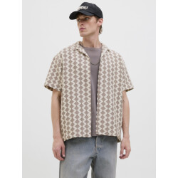 Jack & Jones Jorsummer luke texture resort shirt