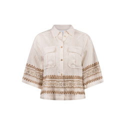 Nukus Bodine blouse embroidery blouses nks02113