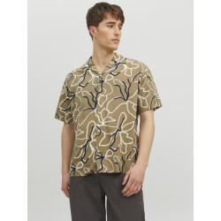 Jack & Jones Jprbladrew print resort shirt s/s l