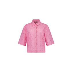 Studio Anneloes nyra broderie blouse 13870 4400 pop pink