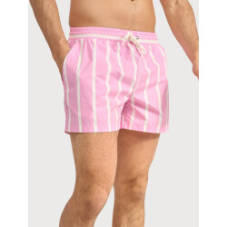 Blue Industry Robbies26-stripe swimshort rose