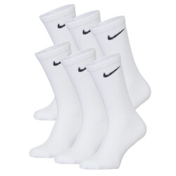 Nike Dames/heren sportsokken everyday cushion crew 6-pack