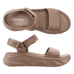 Holster Cloudnine vegan flatform sandaal dames waterproof & wasbaar podologisch goedgekeurd natural