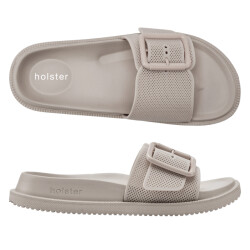 Holster Laze slippers vegan comfort podologisch goedgekeurd waterbestendig zandkleurig