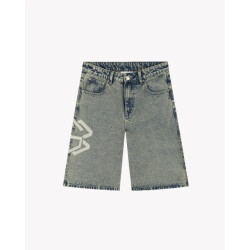 Saint Blanc Washed denim short