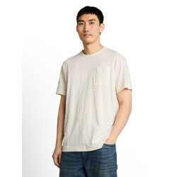 Tom Tailor Striped structured t-shirt
