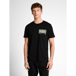 Tom Tailor Rounded hem printed t-shirt