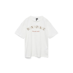Vero Moda Vmsara mia ss top box jrs ga off-white
