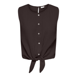 Jacqueline de Yong Jdytheis life knotbutton top -