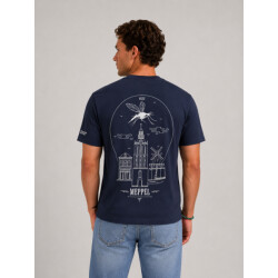 Kultivate 2501090200 ts luxury tee reykjavik navy kultiv