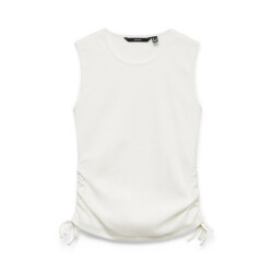 Vero Moda vmkennedy sl o-neck top jrs 10345801 snow white