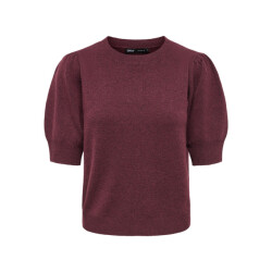 Only Onlrica life 24 pullover knt noos bordeaux